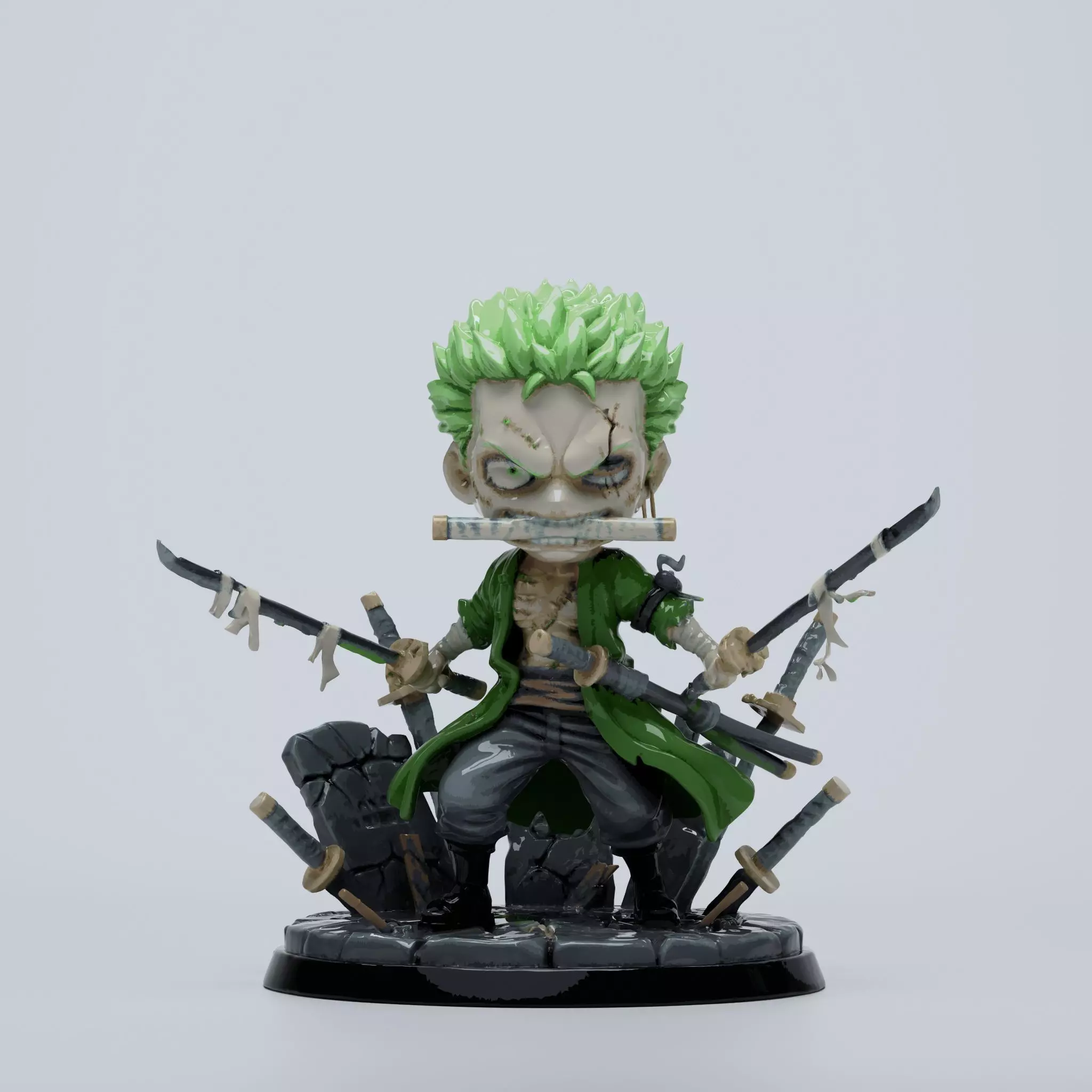 Zoro Halloween Edition  3D print model_0