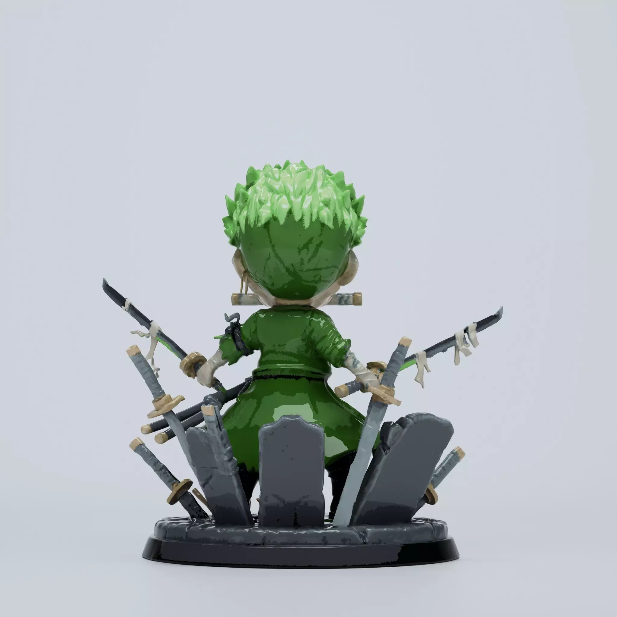 Zoro Halloween Edition  3D print model_2