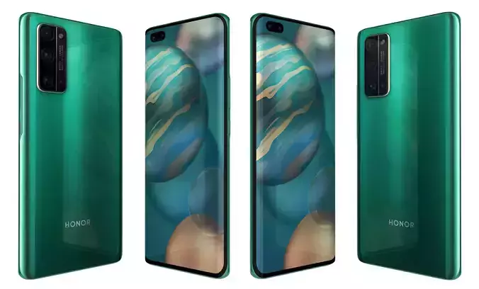 Honor 30 Plus Emerald Green High Poly 