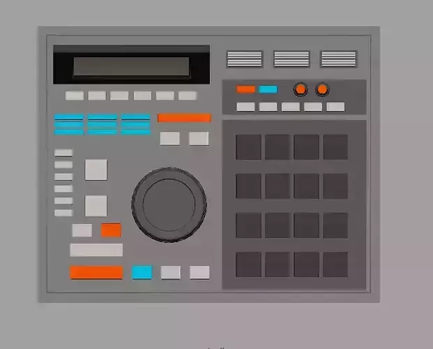 Dj Set Pioneer 3D model