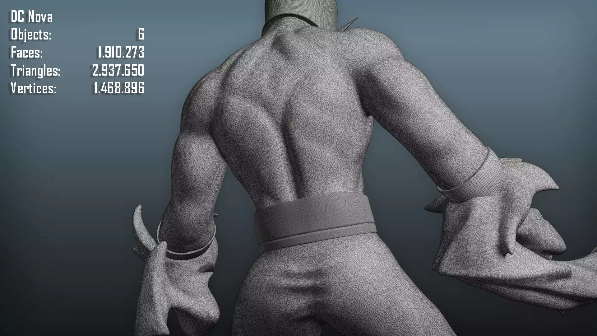 DC Nova Action Figure 3D print model_21