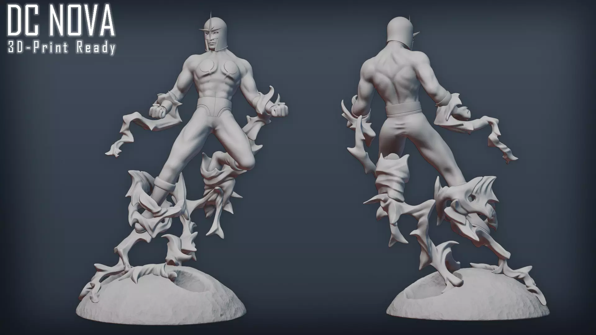 DC Nova Action Figure 3D print model_14