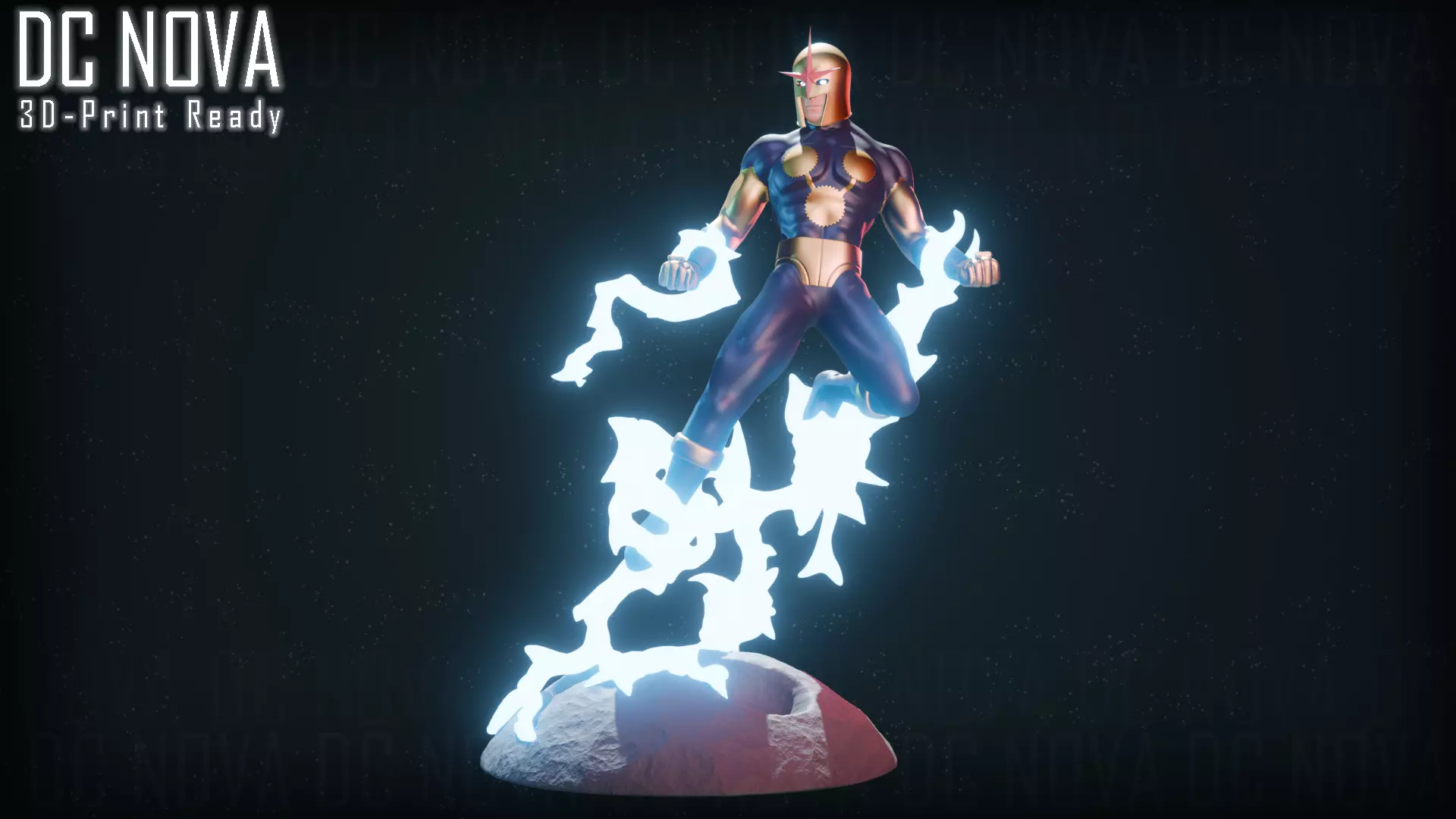 DC Nova Action Figure 3D print model_0