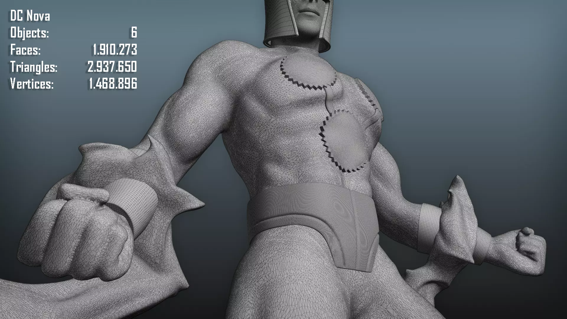 DC Nova Action Figure 3D print model_20