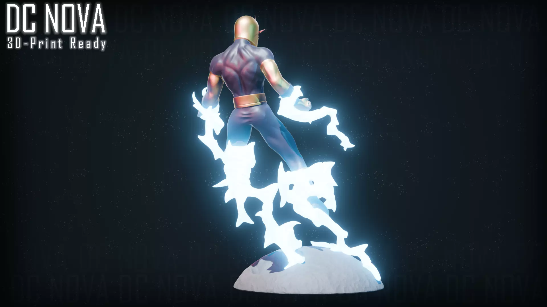 DC Nova Action Figure 3D print model_5