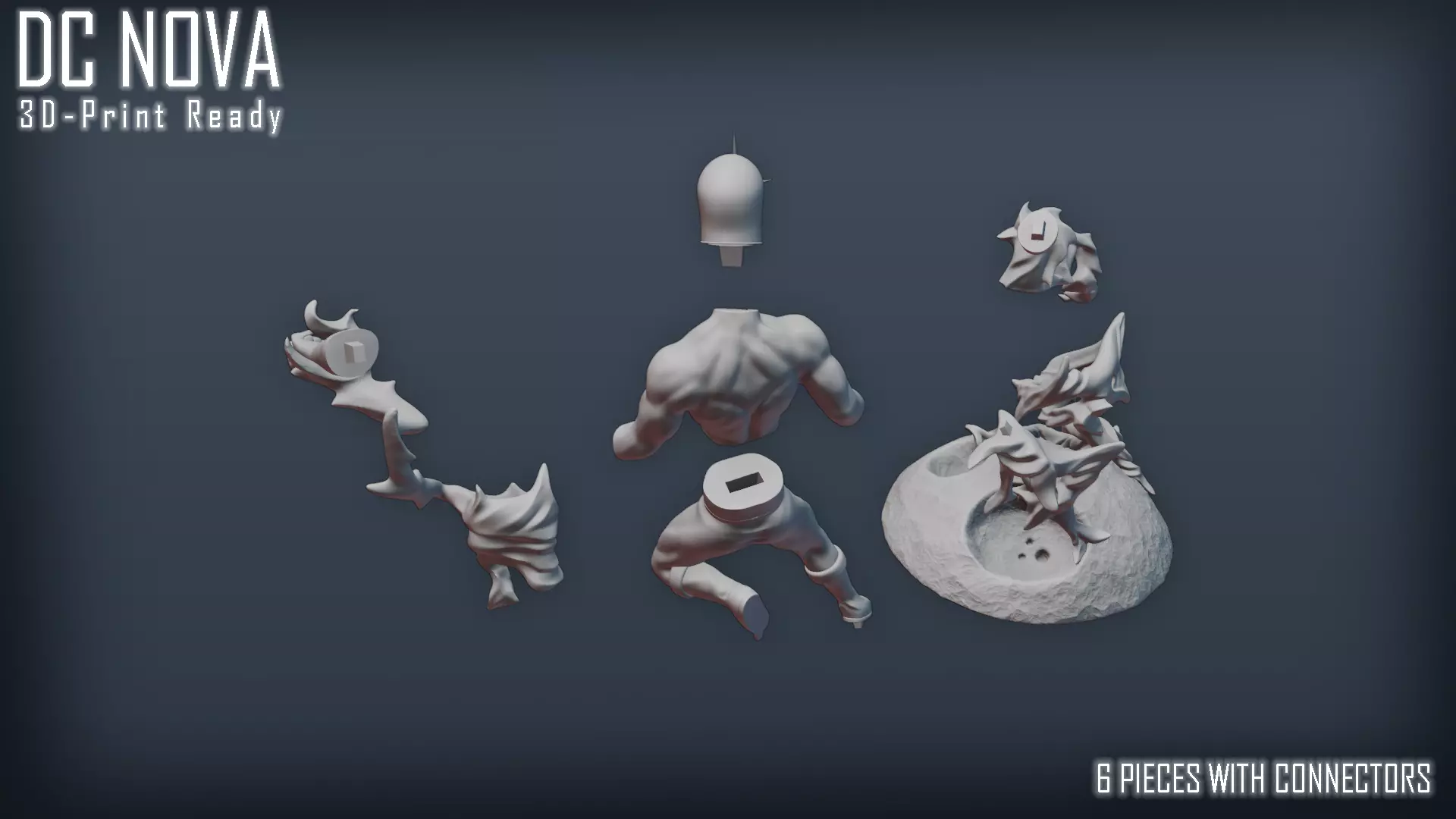 DC Nova Action Figure 3D print model_18