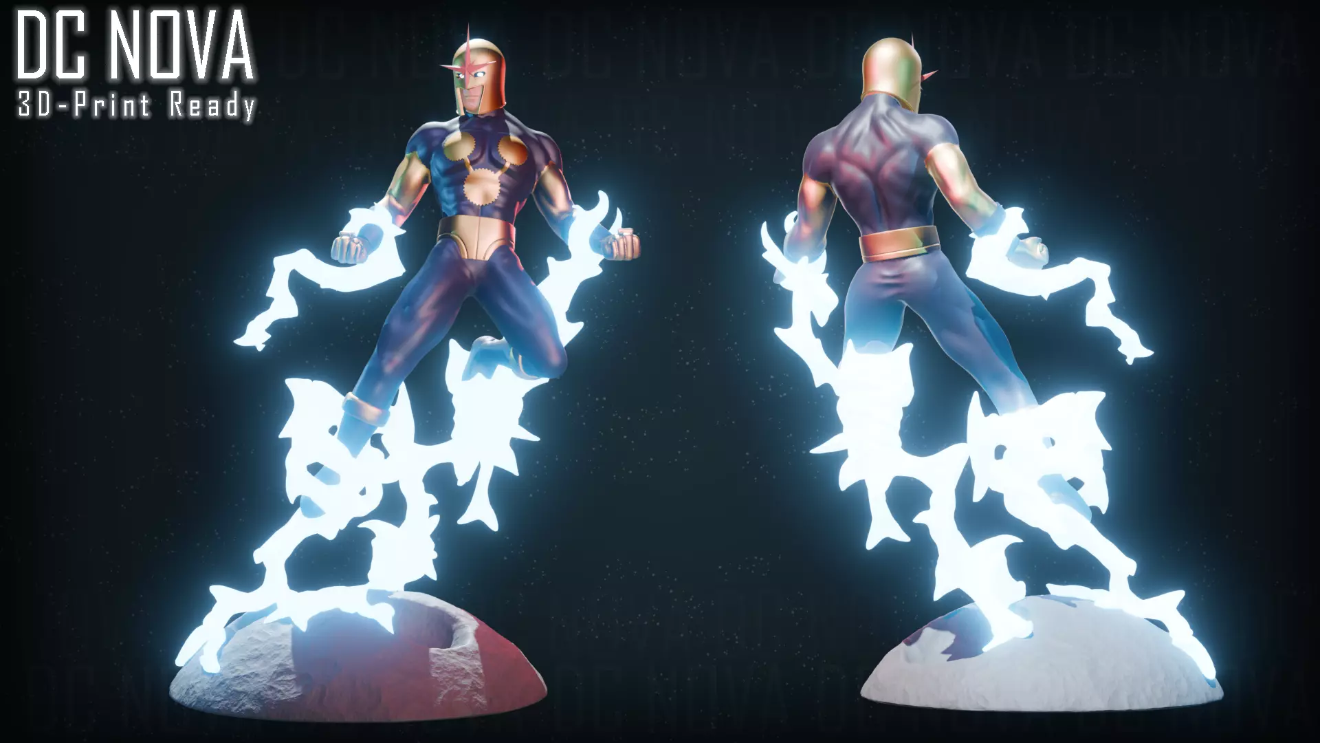 DC Nova Action Figure 3D print model_3