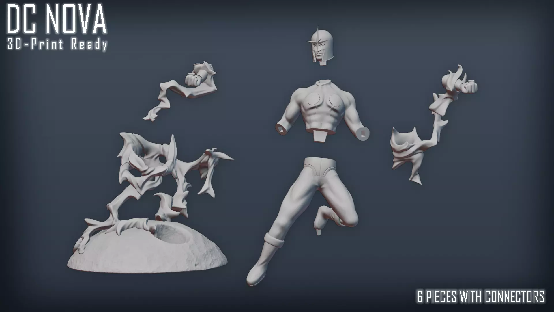 DC Nova Action Figure 3D print model_16