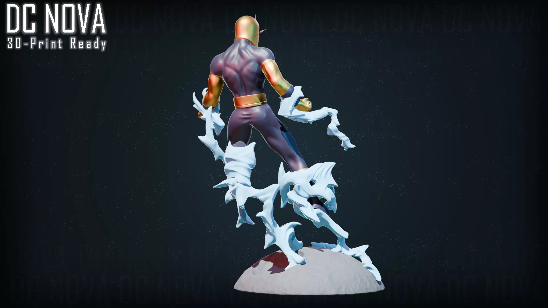 DC Nova Action Figure 3D print model_11