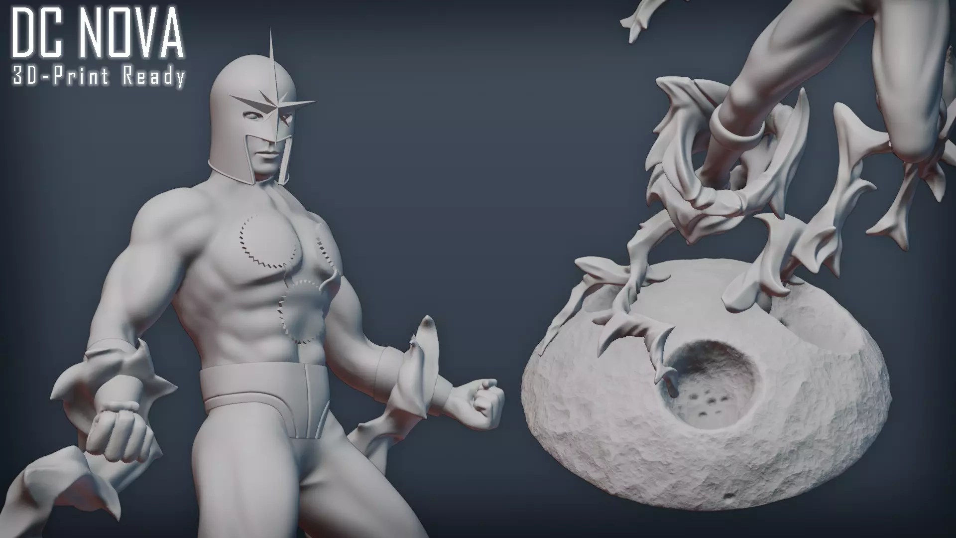DC Nova Action Figure 3D print model_15