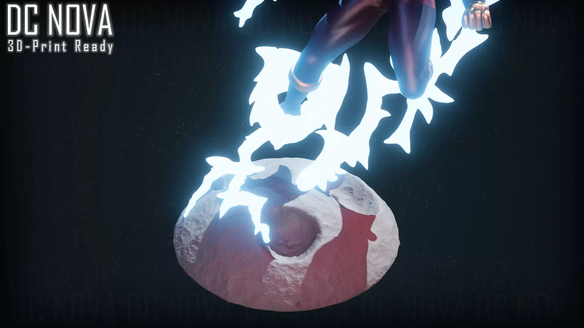 DC Nova Action Figure 3D print model_7