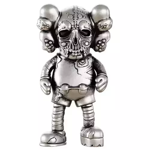 Kaws Pushead figurine