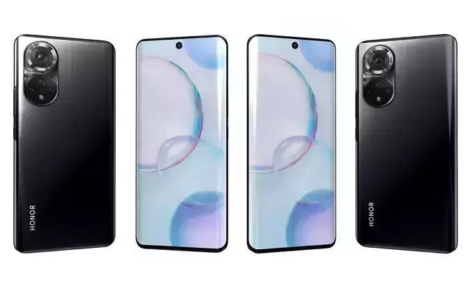 Honor 50 Black High Poly 