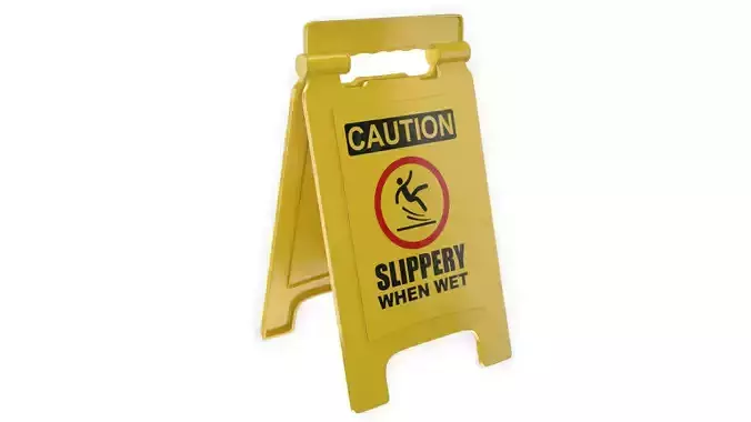 Slippery When Wet Sign