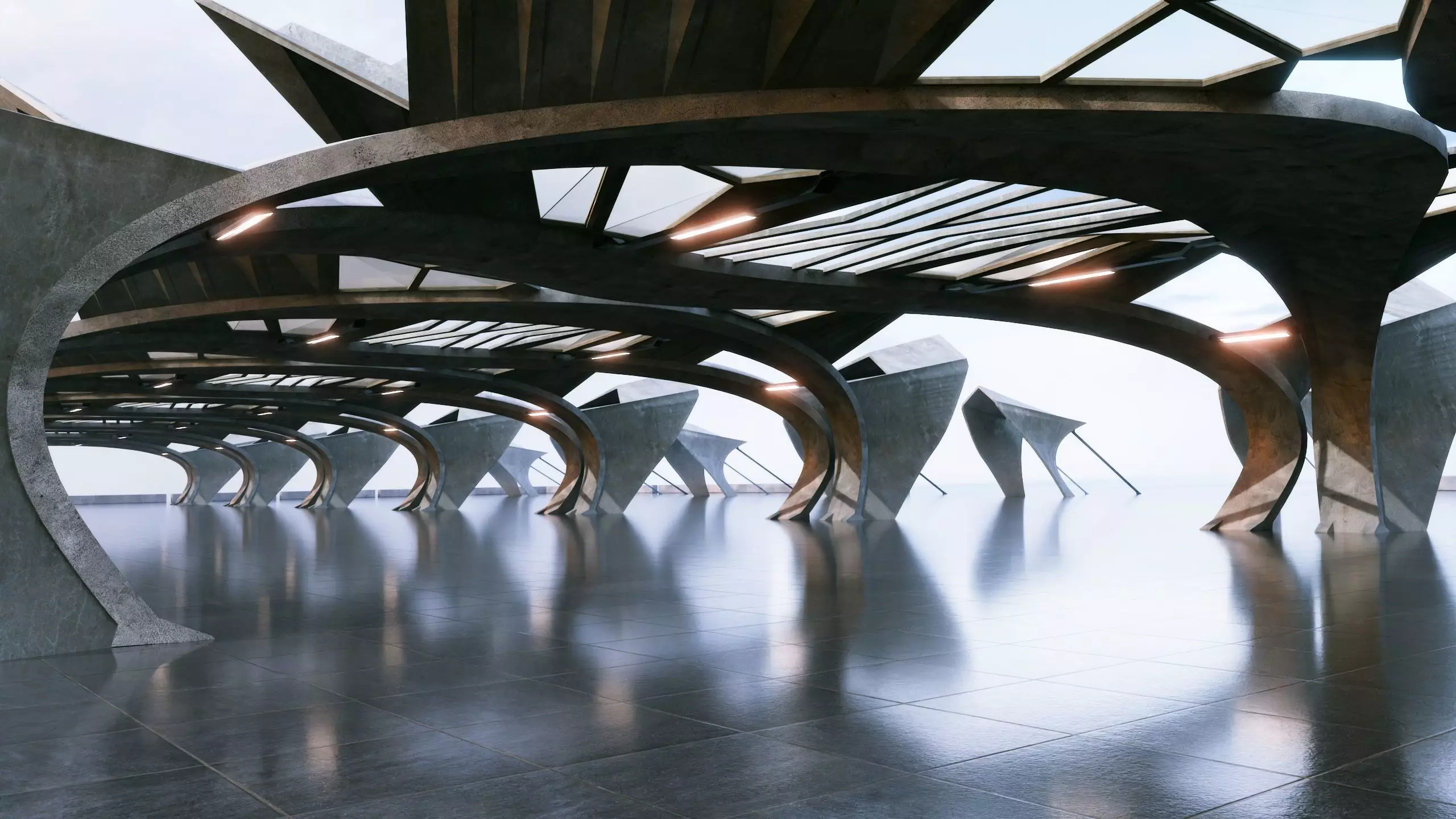 Modern Architectural Background Pack I - 3 in 1 Collection  _23