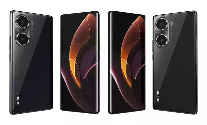 Honor 60 Black High Poly 