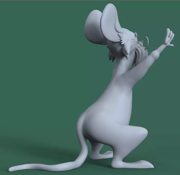 PACK MADAM MIM AND MERLIN THE SWORD IN THE STONE-PARTSnCOMPLETE 3D print model_41