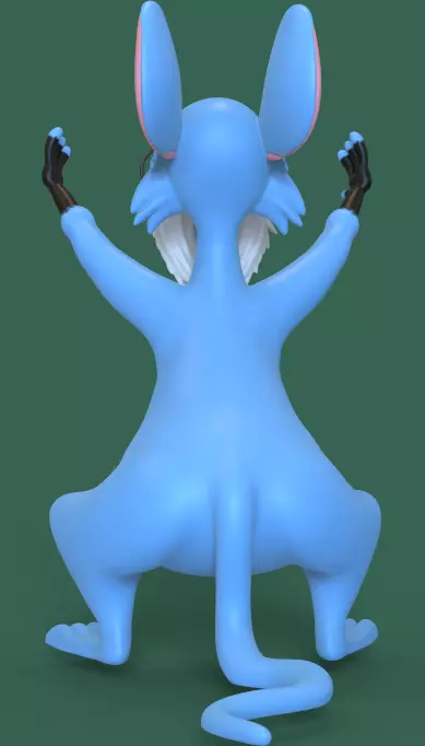 PACK MADAM MIM AND MERLIN THE SWORD IN THE STONE-PARTSnCOMPLETE 3D print model_23