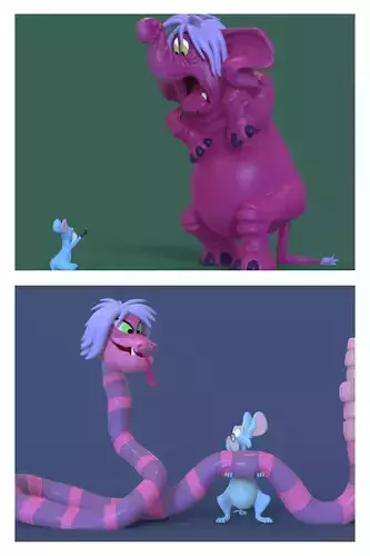 PACK MADAM MIM AND MERLIN THE SWORD IN THE STONE-PARTSnCOMPLETE