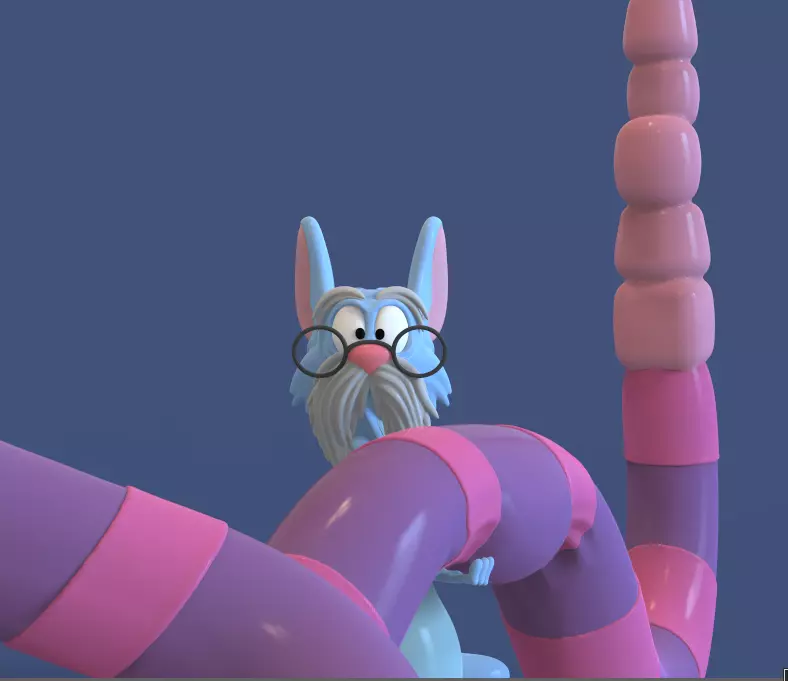 PACK MADAM MIM AND MERLIN THE SWORD IN THE STONE-PARTSnCOMPLETE 3D print model_8