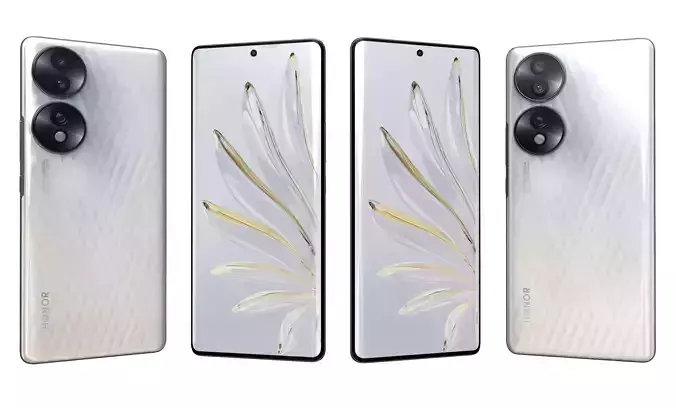 Honor 70 White High Poly 