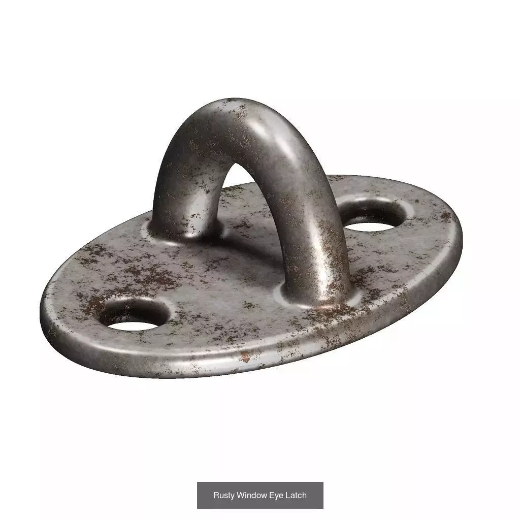 PREMIUM RUSTY ARCHITECTURAL FITTINGS PACK 3D Model Collection_1