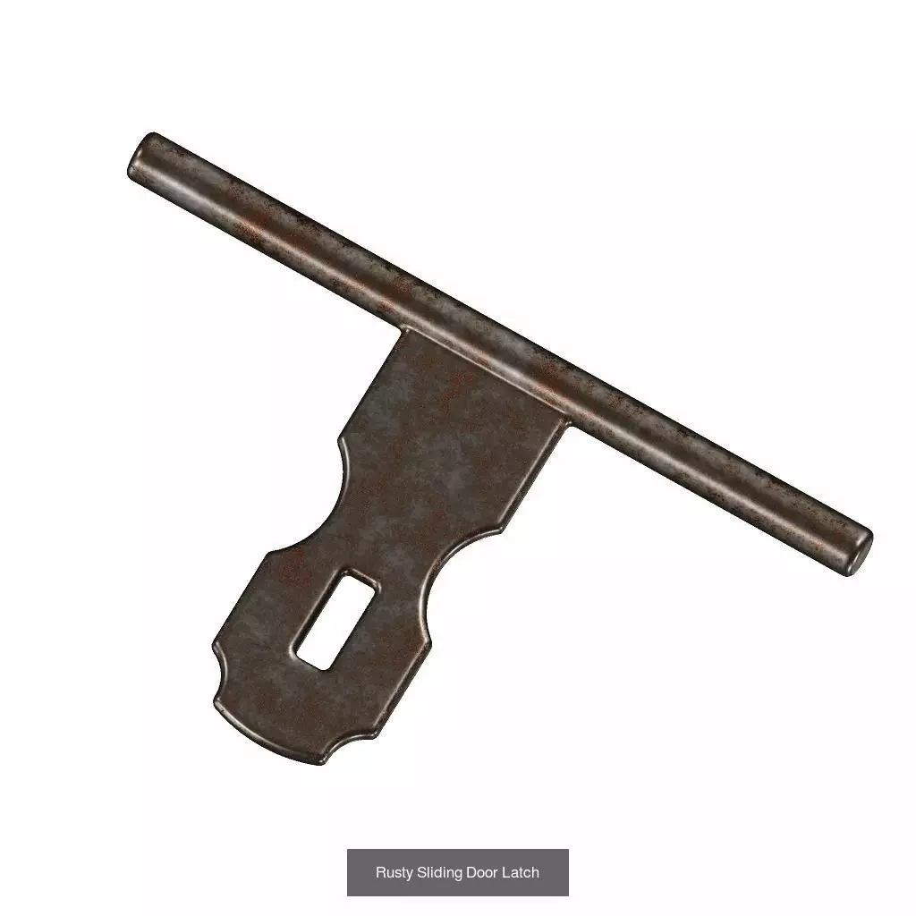 PREMIUM RUSTY ARCHITECTURAL FITTINGS PACK 3D Model Collection_4