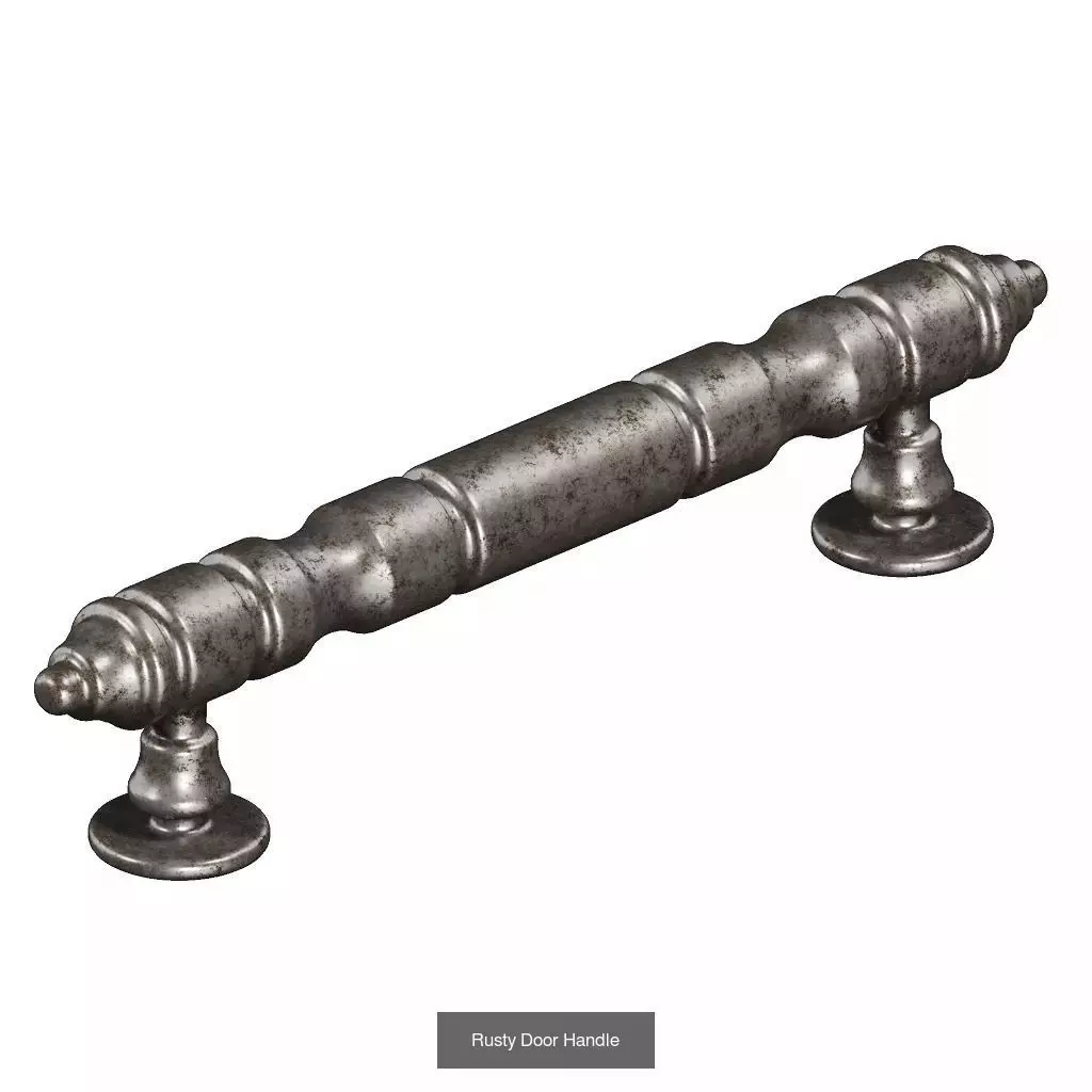 PREMIUM RUSTY ARCHITECTURAL FITTINGS PACK 3D Model Collection_2