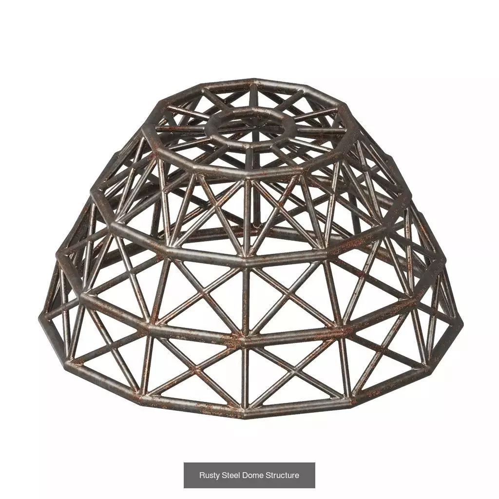 PREMIUM RUSTY ARCHITECTURAL FITTINGS PACK 3D Model Collection_7