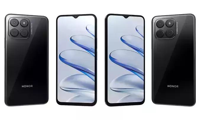 Honor 70 Lite Black High Poly 