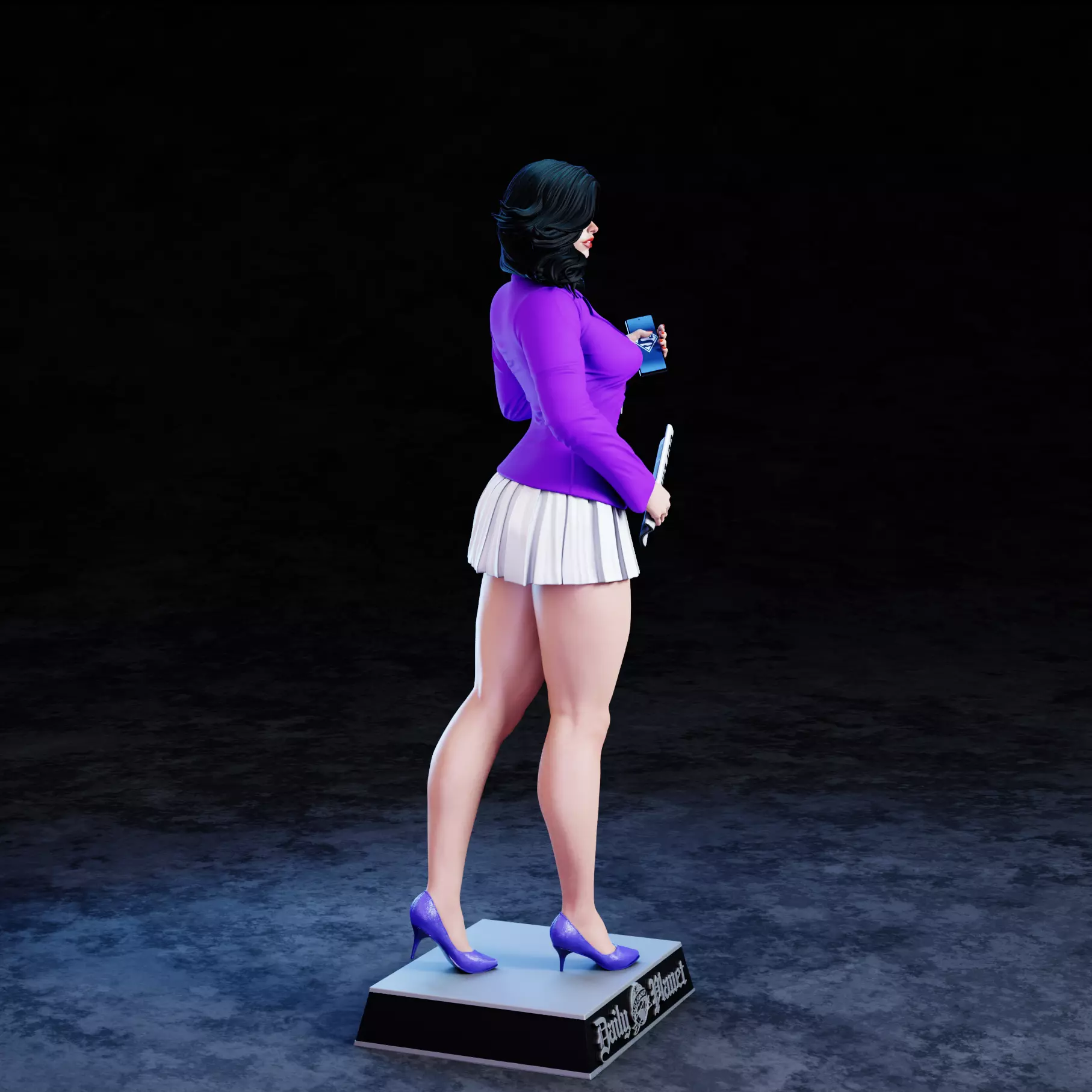 Lois Lane 3D print model_7