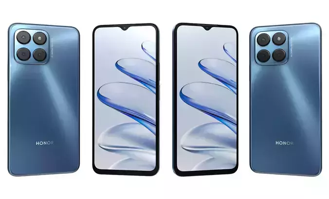 Honor 70 Lite Blue High Poly 