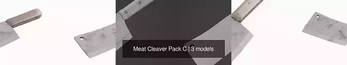 Meat Cleaver Pack C