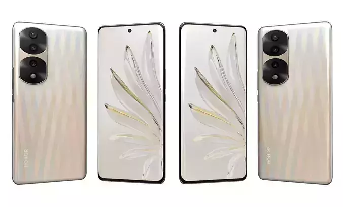 Honor 70 Pro Gold High Poly 