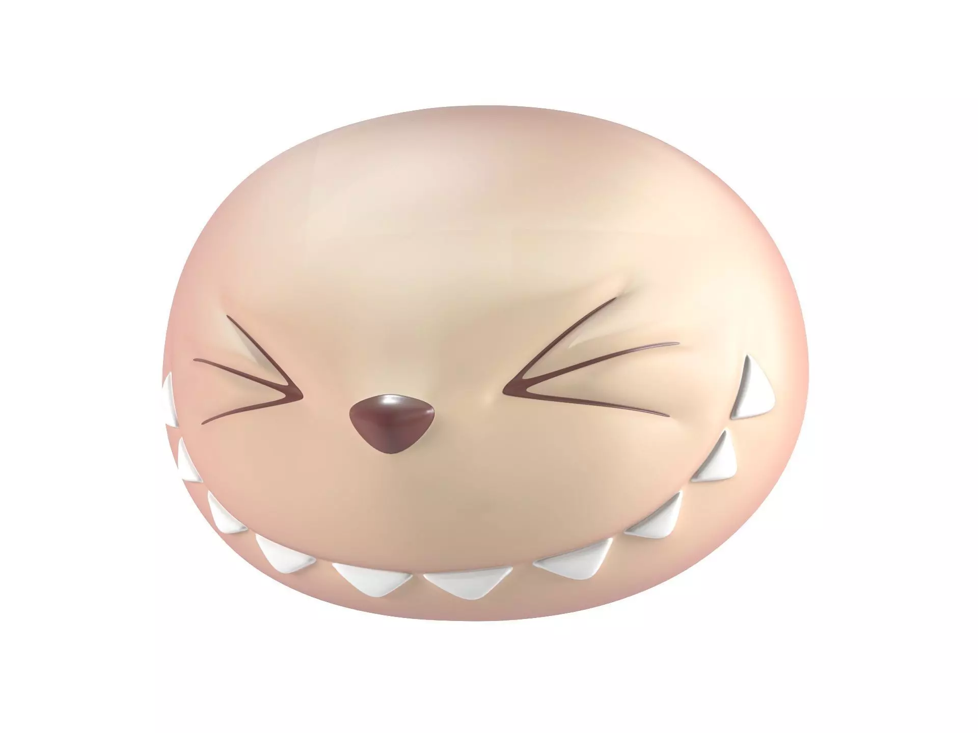 Face Labubu - Laughing 3D print model