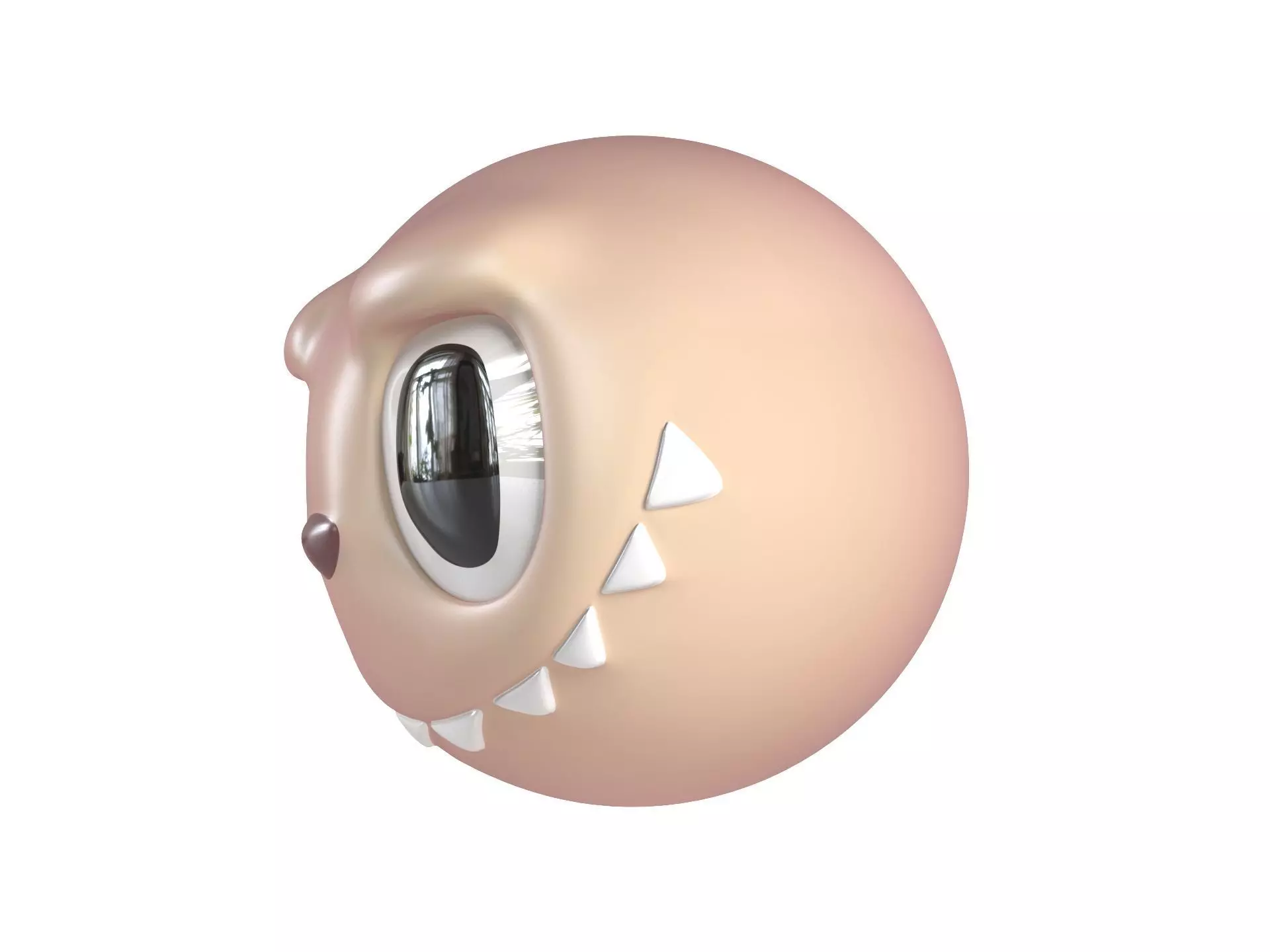 Labubu - Ball 3D print model_8
