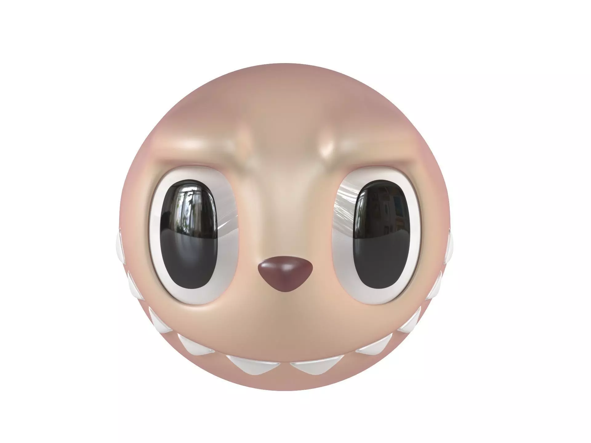Labubu - Ball 3D print model_7