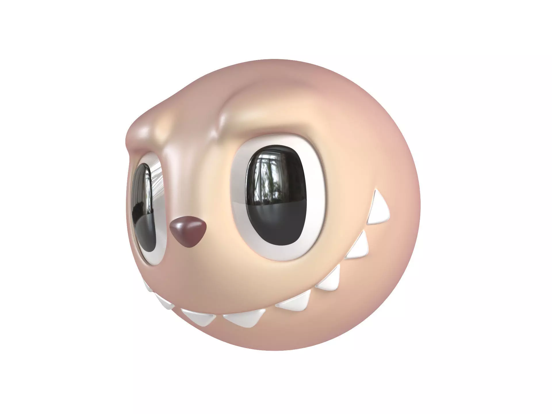 Labubu - Ball 3D print model_0