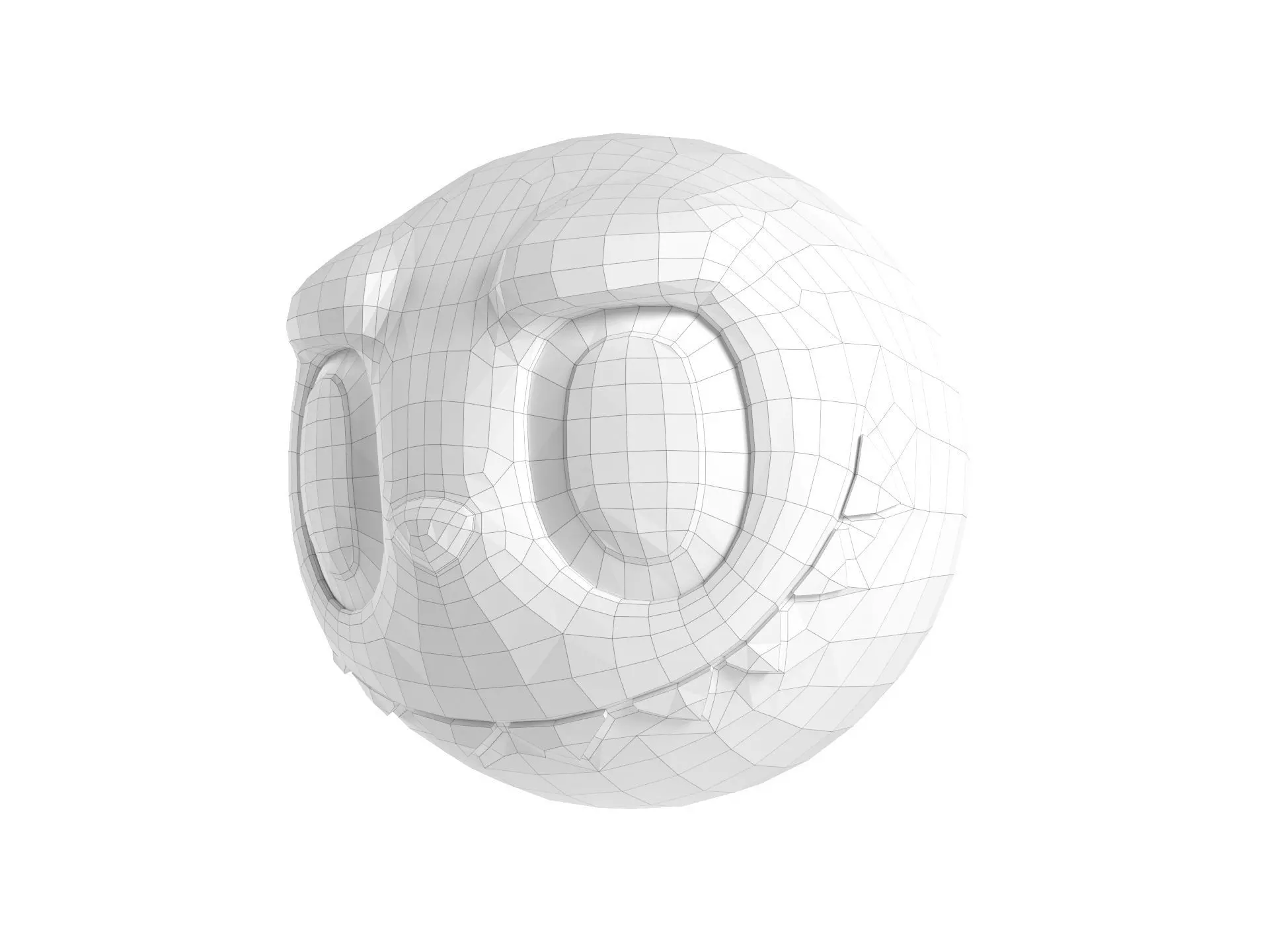 Labubu - Ball 3D print model_2