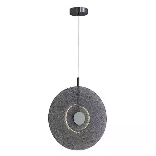 Heterochromia smoky textured glass lamp