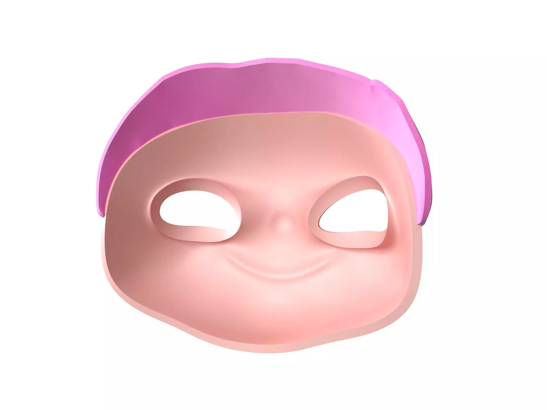 Wakuku Face 3D print model_5