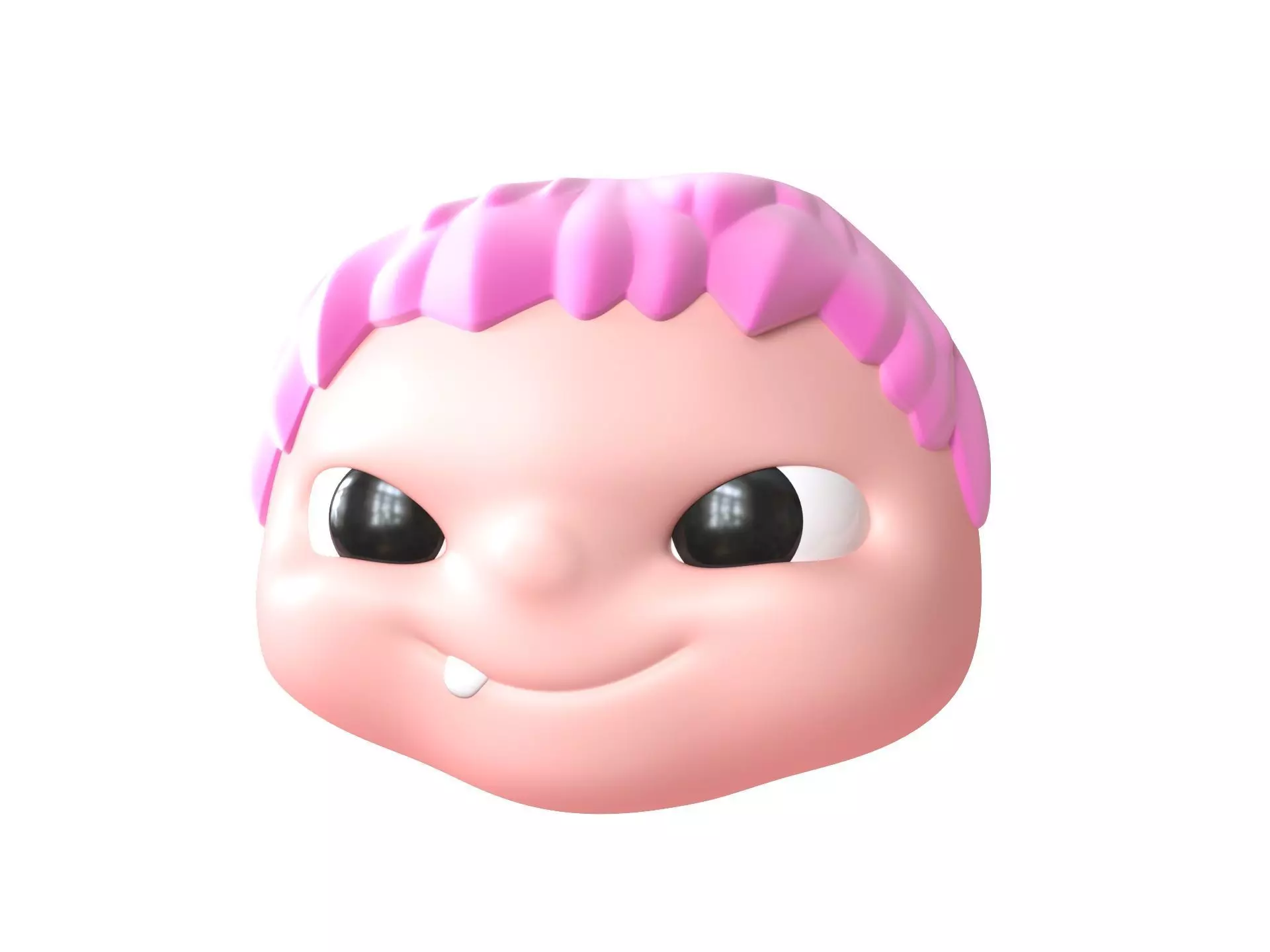 Wakuku Face 3D print model_0