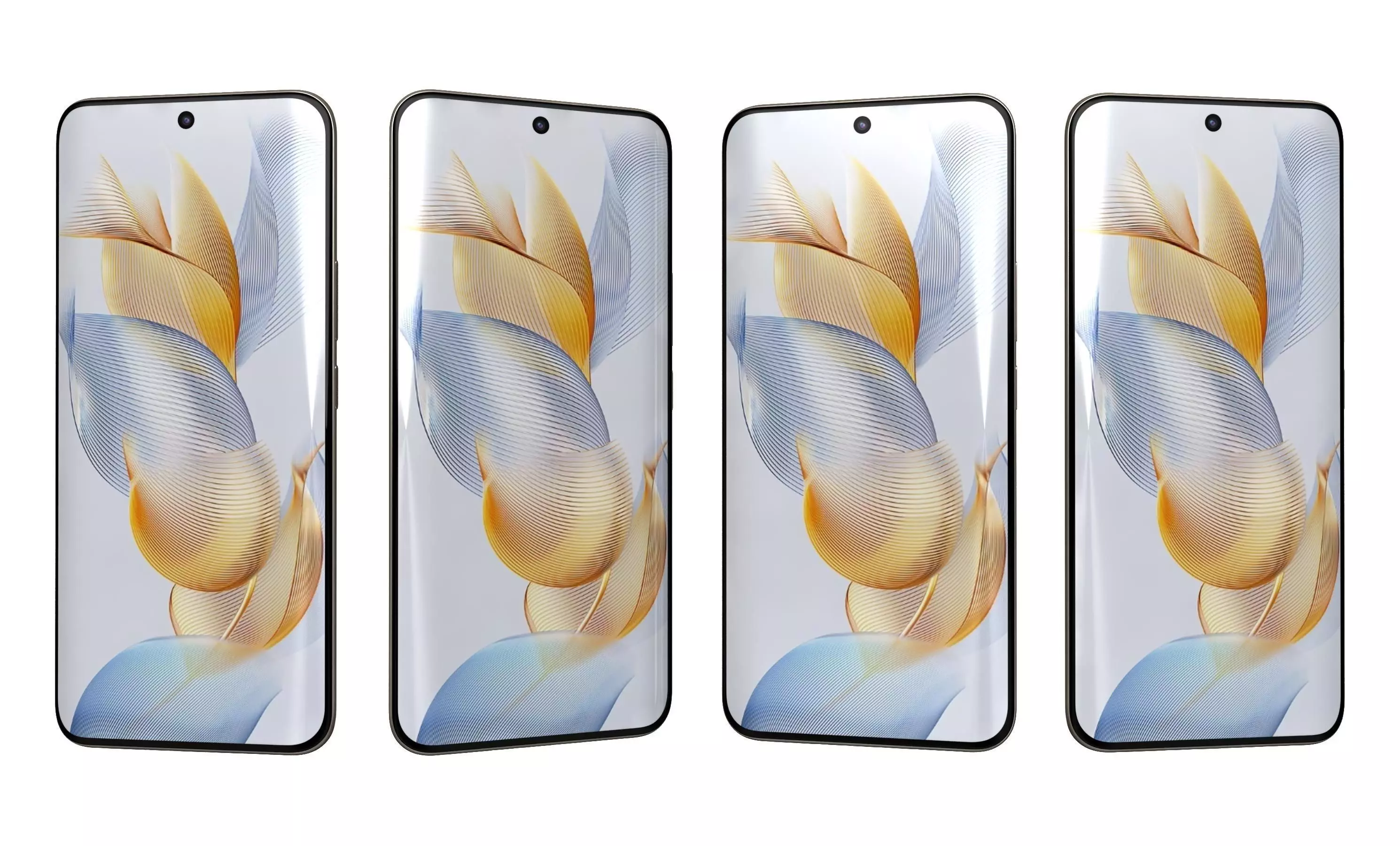 Honor 90 All Colors High Poly 3D model_8