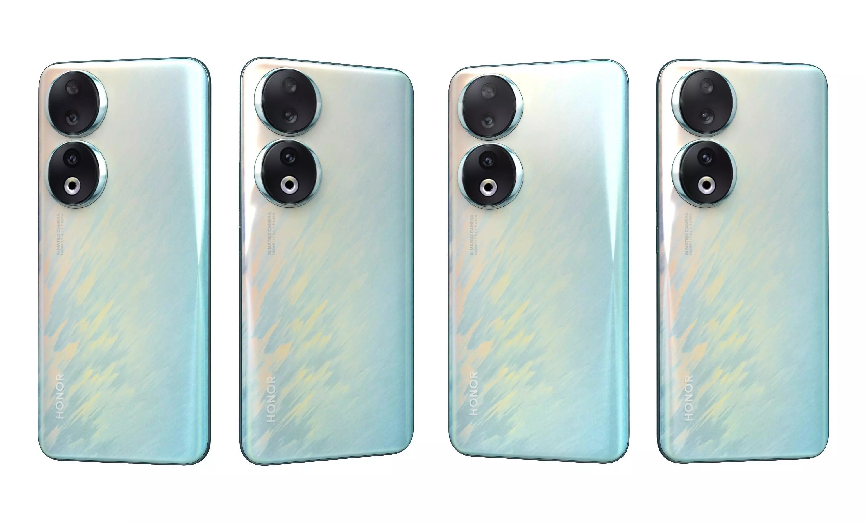 Honor 90 All Colors High Poly 3D model_22