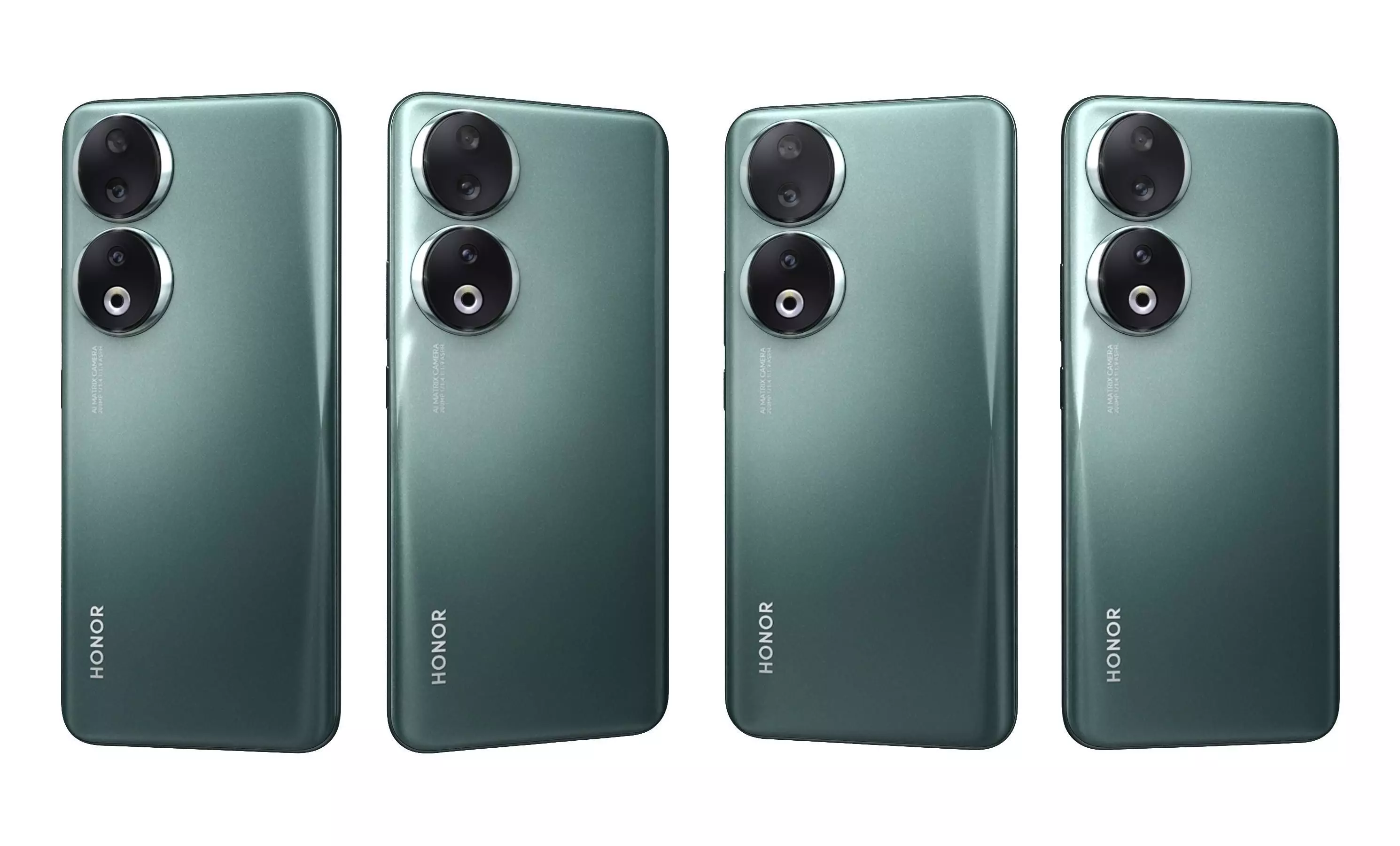 Honor 90 All Colors High Poly 3D model_2