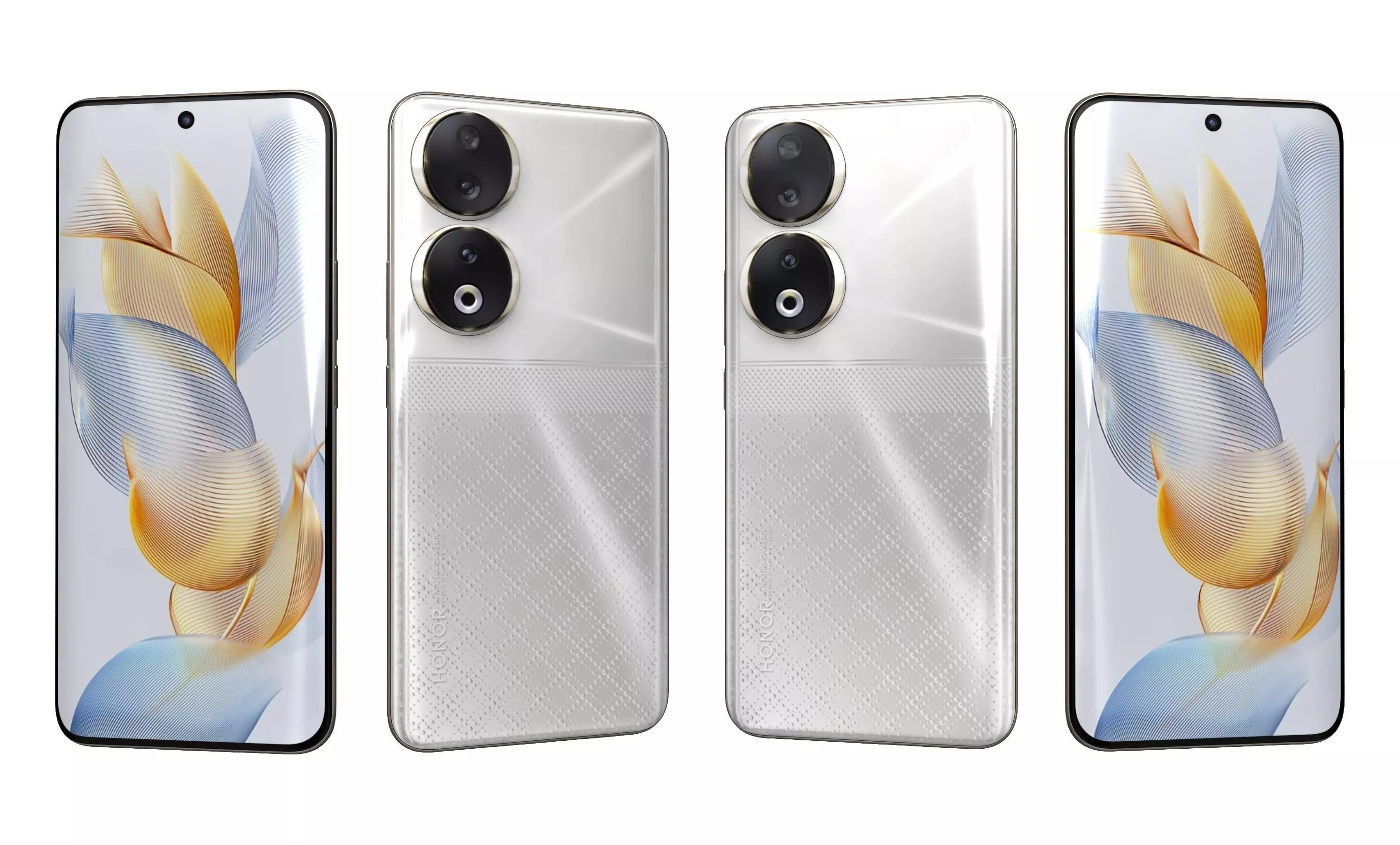 Honor 90 All Colors High Poly 3D model_19