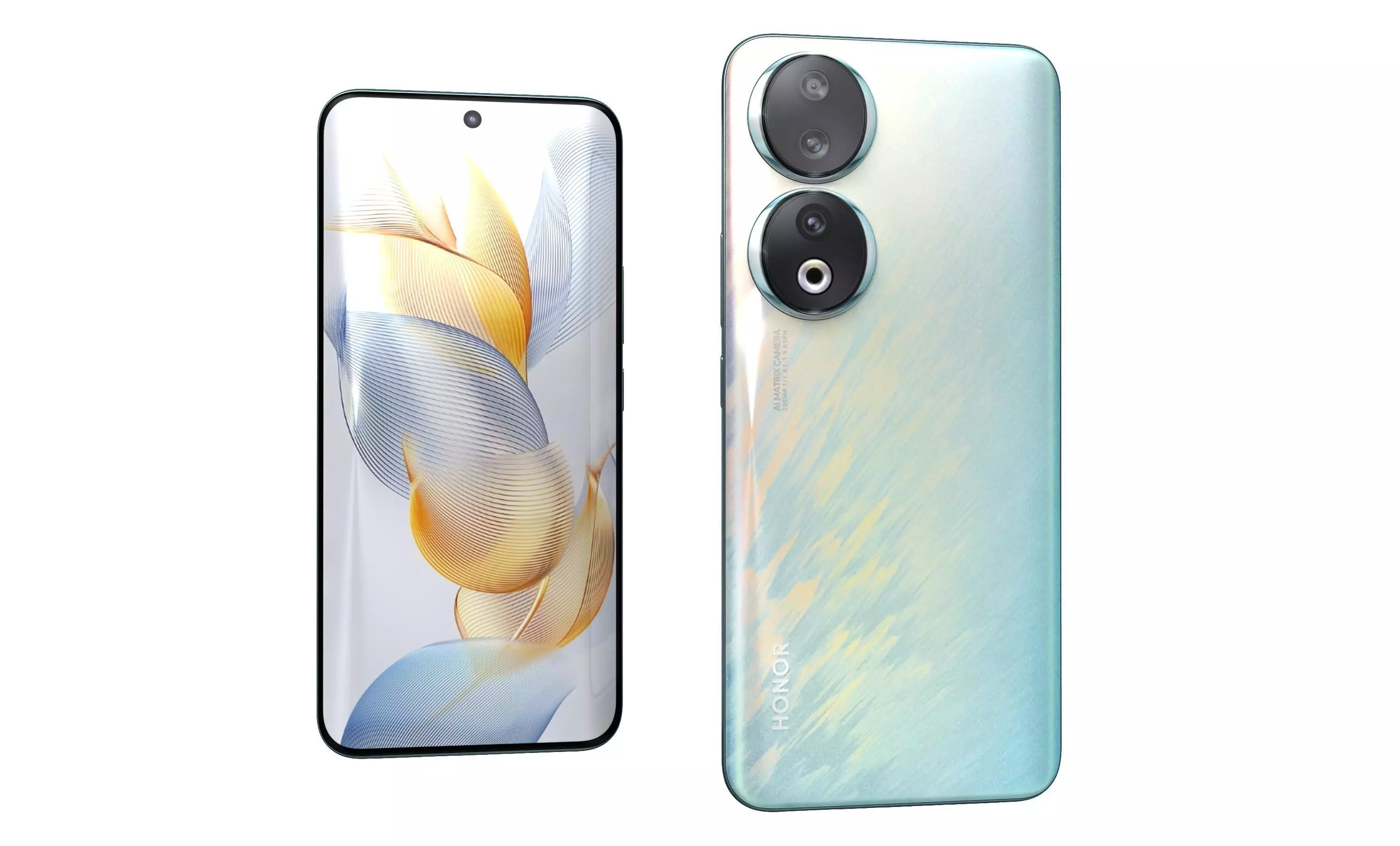 Honor 90 All Colors High Poly 3D model_25