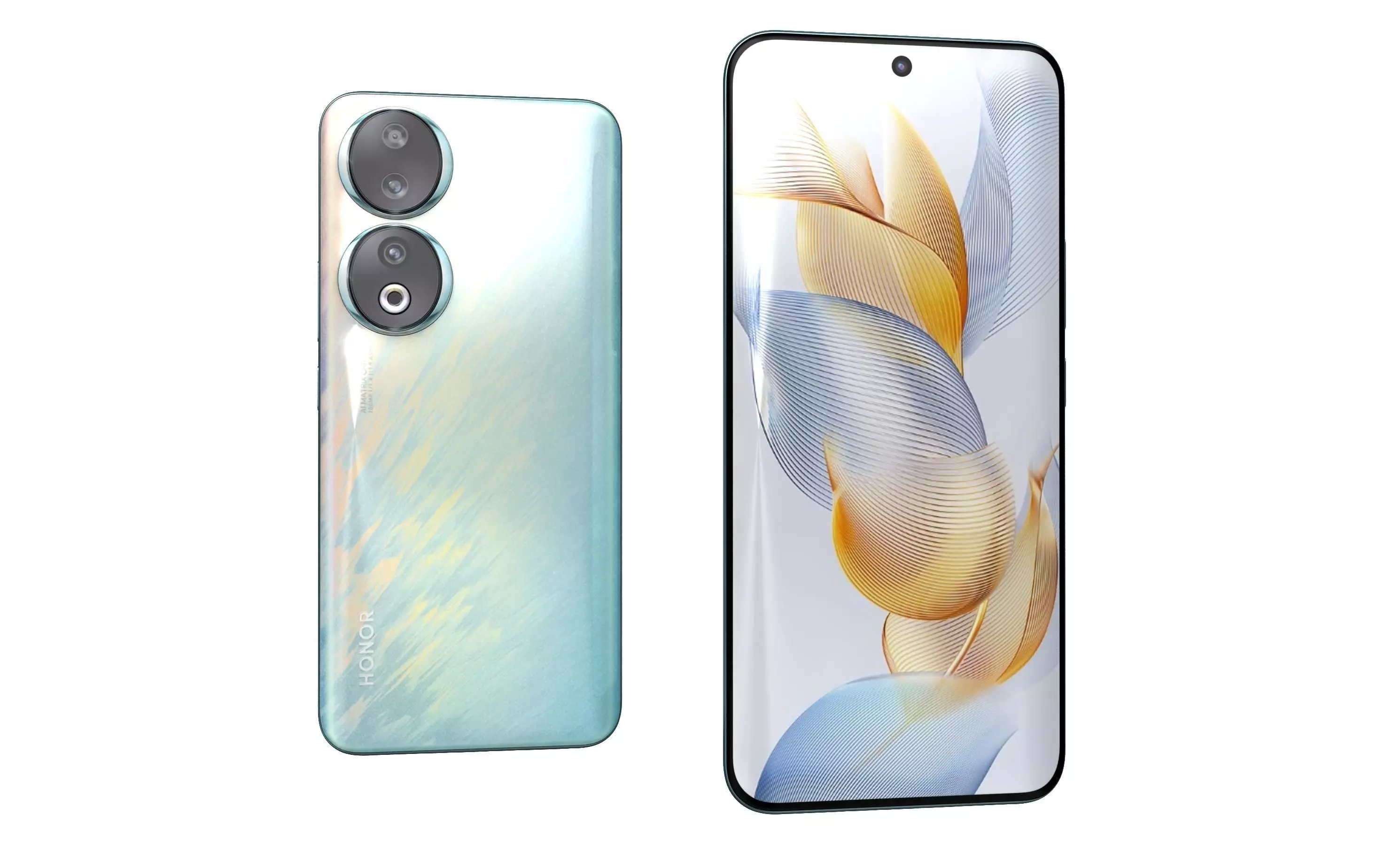 Honor 90 All Colors High Poly 3D model_26