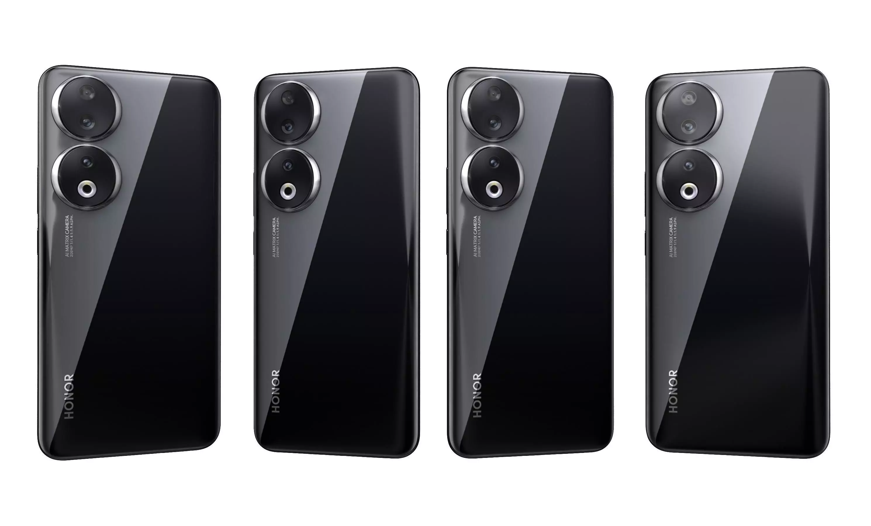 Honor 90 All Colors High Poly 3D model_30