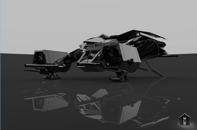 THE BAT batwing 3D print model_17